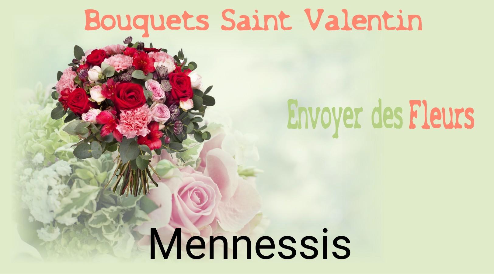 Roses de Saint-Valentin livrées à Mennessis